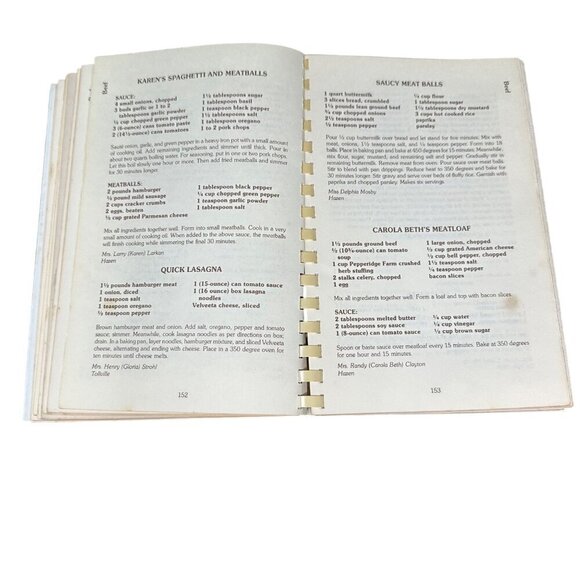 Prairie Harvest 1981 St. Peters Episcopal Churchwomen Cookbook Spiral Bound - Picture 6 of 11